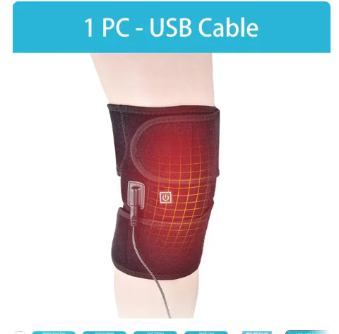 USB Thermal Therapy Electric Heated Knee Brace