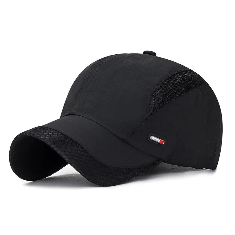 2020 Summer Outdoor Sport Sunscreen Baseball Cap: Men's Breathable Mesh Hat
