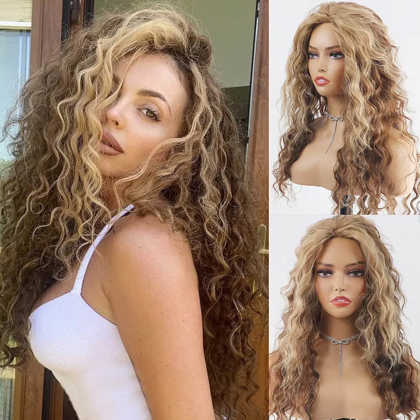 Radiant Wig with Curls